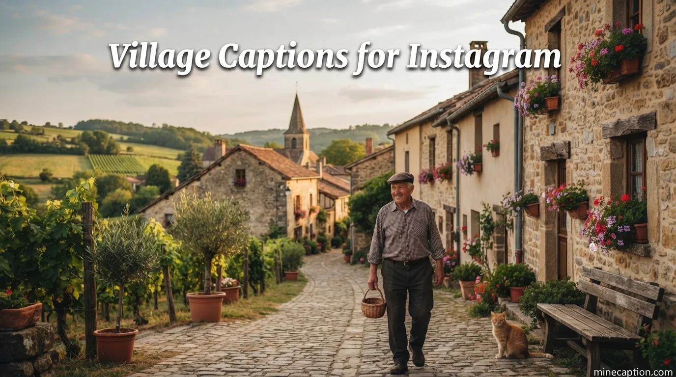 Village Captions for Instagram