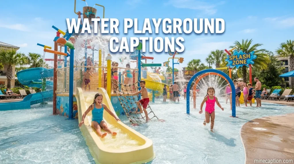 Water Playground Captions