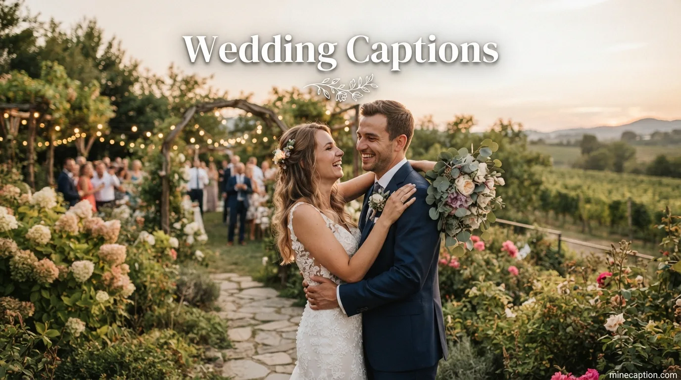 Wedding Captions