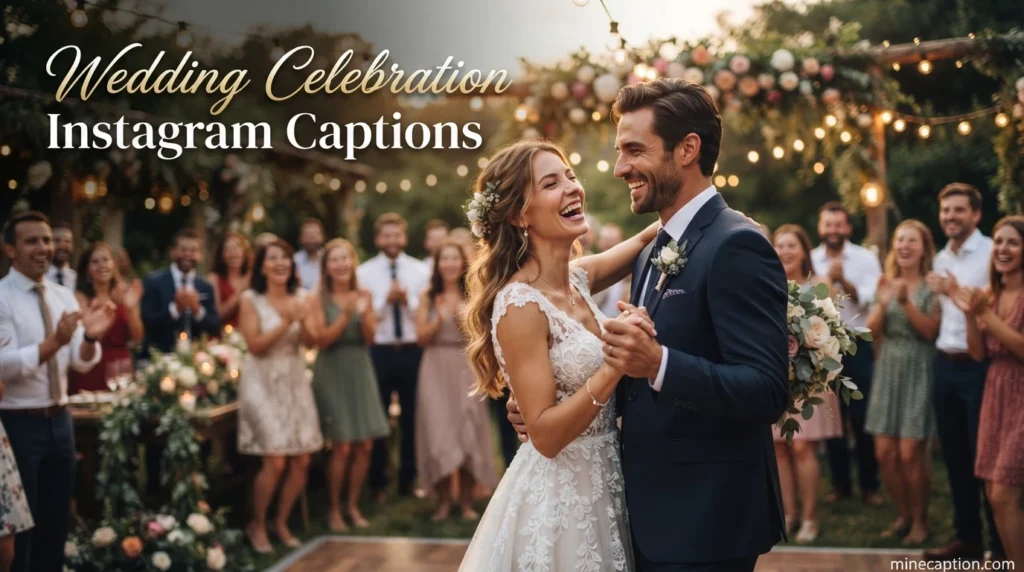 Wedding Celebration Instagram Captions