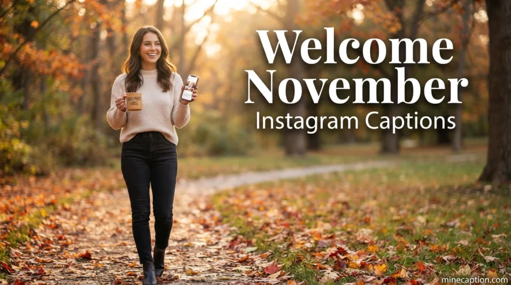 Welcome November Instagram Captions