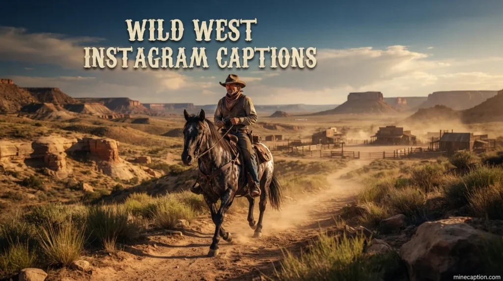 Wild West Instagram Captions