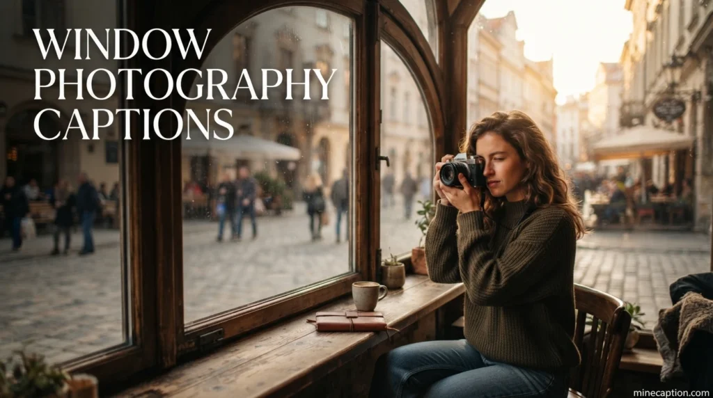 Window Photography Captions